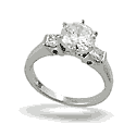 Specializing in 18K white gold and platinum jewelry, both modern and antique style.